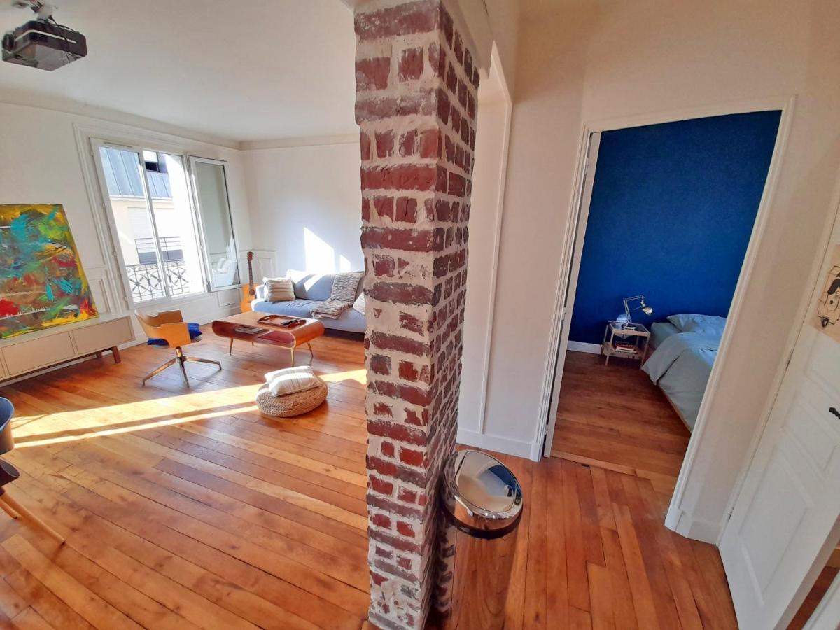 Tres Beau 2P Avec Vaste Sejour Ensoleille - A 50 M Du Metro Du Marche Et De La Mairie Leilighet Clichy Eksteriør bilde
